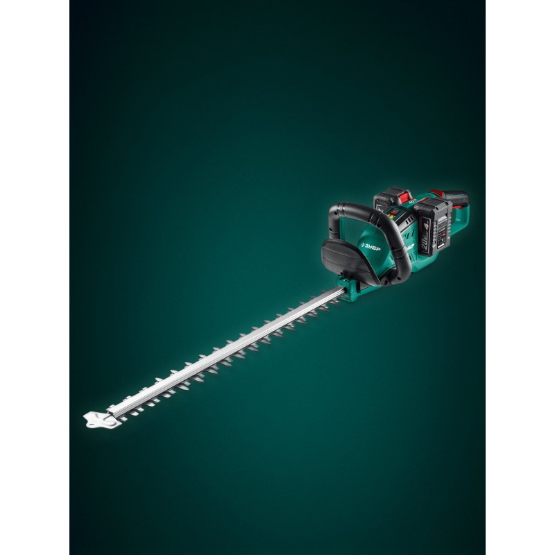 Аккумуляторный бесщеточный кусторез 40 В (2x20В), 610 мм, 2 АКБ LMS (4 Ач) Зубр КРА-4061-42