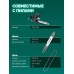 Цепь тип 6, 35 см, шаг 3/8", паз 1.1 мм, 52 звена Зубр 71306-35