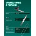 Цепь тип 6, 40 см, шаг 3/8", паз 1.1 мм, 57 звеньев Зубр 71306-40
