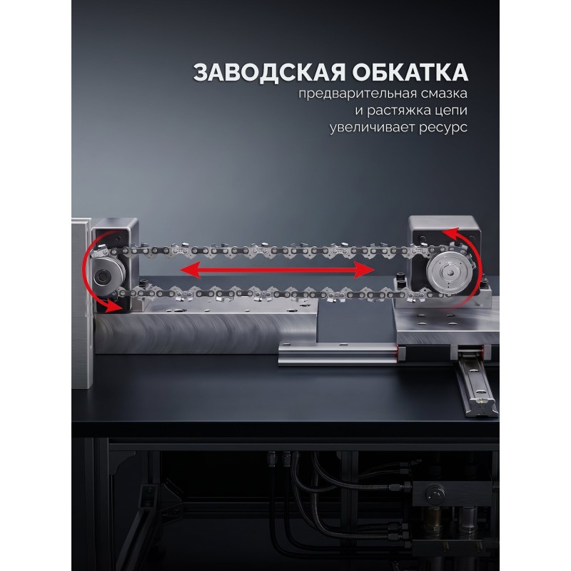 Цепь CONCUT тип 7, 40 см, шаг 3/8", паз 1.5 мм, 58 звеньев Зубр 71307-40