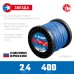 Леска для триммера Звезда 2.4 мм 400 м Зубр 71025-2.4