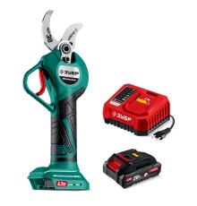 Аккумуляторный секатор 20 В, 30 мм макс. рез, 1 АКБ LMS (2 Ач) Зубр СКБ-2030-21