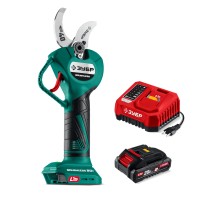 Аккумуляторный секатор 20 В, 40 мм макс. рез, 1 АКБ LMS (2 Ач) Зубр СКБ-2040-21