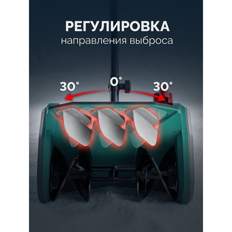 Лопата аккумуляторная (снегоуборщик) 20В, 33 см, без АКБ (LMS) Зубр СЛА-33