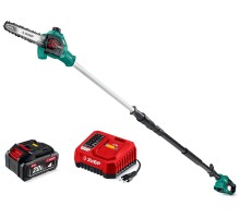 Аккумуляторный высоторез 20 В, 200 мм шина, 1 АКБ LMS (4 Ач) Зубр ВРБ-2020-41