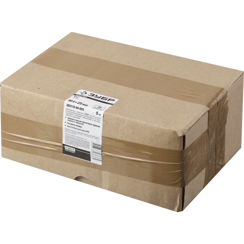 Винты DIN 965, коробка 5 кг, серия МАСТЕР Зубр 303110-03-008 Винты DIN 965, коробка 5 кг, серия МАСТЕР Зубр 303110-03-008