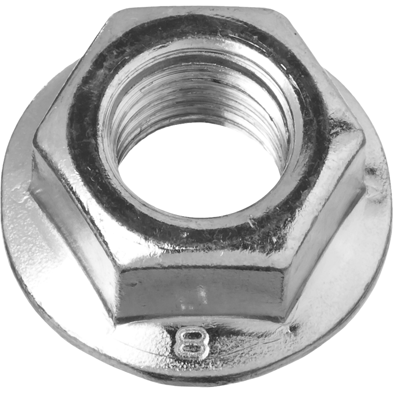 Гайки DIN 6923 с фланцем, коробка 5 кг, серия МАСТЕР Зубр 303630-04