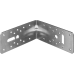 Крепежные углы усиленные УКУ-2.5, инд наклейка Зубр 31011-100