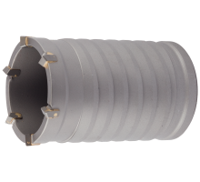 Коронка по бетону 100x100 мм 12T, конусная посадка Зубр 29300-100