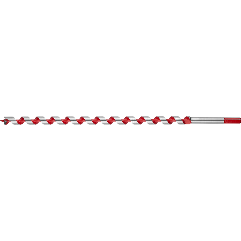 Сверло левиса по дереву 8x450/360 мм, шестигранный хвостовик Зубр 2947-450-08 Сверло левиса по дереву 8x450/360 мм, шестигранный хвостовик Зубр 2947-450-08
