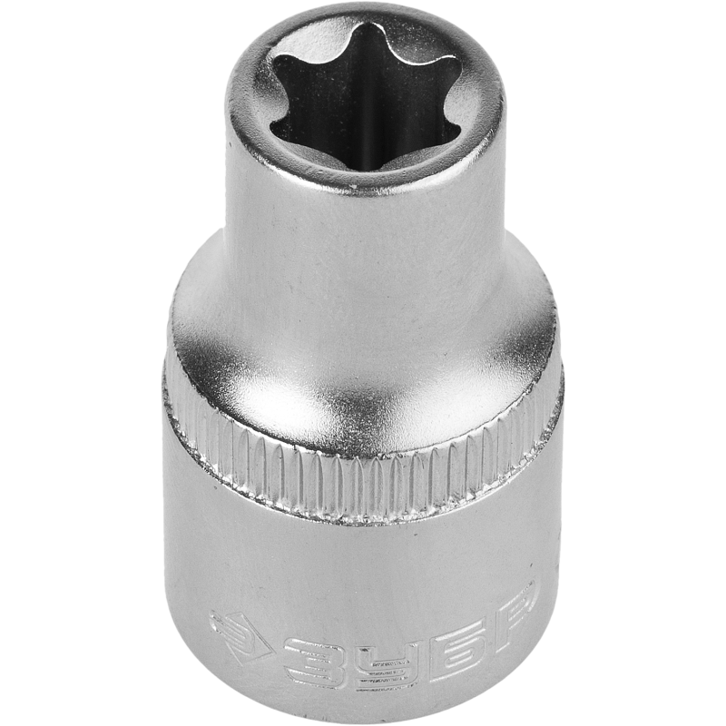 Головки торцовые E-TORX, 1/2, серия МАСТЕР Зубр 27719-10 Головки торцовые E-TORX, 1/2, серия МАСТЕР Зубр 27719-10