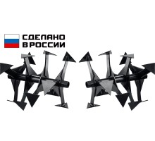 Фрезы гусиные лапки для мотоблоков Ф-2 HEX 32 Зубр 707108-2