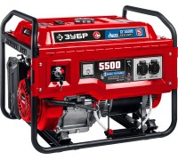 Генератор газовый ЗУБР СГ-5500Е