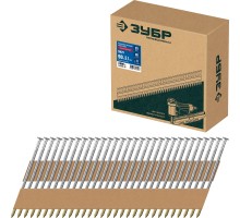 Реечные гвозди рифленые оцинкованные SN21 80х3.1 мм 2000 шт. Зубр 305396-80