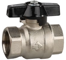 Кран шаровый ВВ, бабочка, серия ЭКСПЕРТ Зубр 4-51323-C-3/4