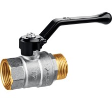 Кран шаровой полнопроходной "мама-папа" ручка d-3/4 Зубр 51324-3/4