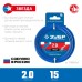 Леска для триммера ЗВЕЗДА 2.4 мм 15 м Зубр 71020-2.4