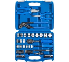 Набор слесарно-монтажного инструмента, 42 предмета, Зубр 27672-H42