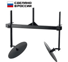 Окучник дисковый раздвижной для мотоблоков без сцепки ОК-3 Зубр 707101-3