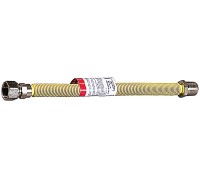 Подводка сильфонная для газа растяжная, г/ш, серия «ЭКСПЕРТ» Зубр 51007-G/S-030-060