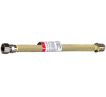 Подводка сильфонная для газа растяжная, г/ш, серия «ЭКСПЕРТ» Зубр 51007-G/S-030-060