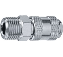 Переходник 1/4M - рапид муфта Зубр 64911-1/4