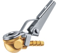 Переходник штуцер елочка 6 мм - наконечник угловой для накачки шин Зубр 64928-06