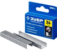 Скобы для плайера серия PROFESSIONAL Зубр 31555-08