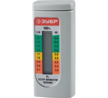 Тестеры уровня заряда элементов питания, серия МАСТЕР, Зубр 59260