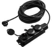 Удлинитель силовой 15 м 3 гнезда IP44 Зубр 55024-15