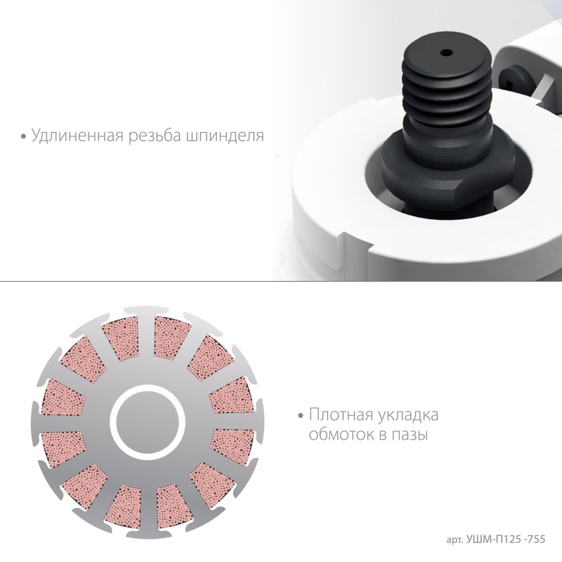 Угловая шлифмашина Зубр УШМ-П125-755