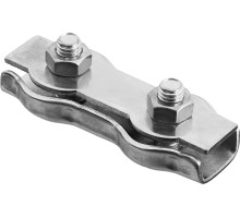 Зажимы троса двойные, пакет ЗУБР 304446-08 серия МАСТЕР