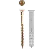 Дюбель-гвозди с потайным бортиком, пакет, серия «МАСТЕР» Зубр 4-301346-08-140