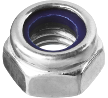 Гайки DIN 985 с нейлоновым кольцом, пакет, серия «ЭКСПЕРТ» Зубр 4-303586-06