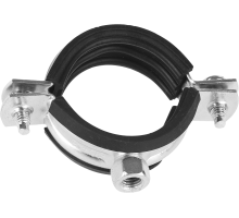 Хомуты трубные с гайкой, промфасовка, серия МАСТЕР Зубр 37850-40-46-100